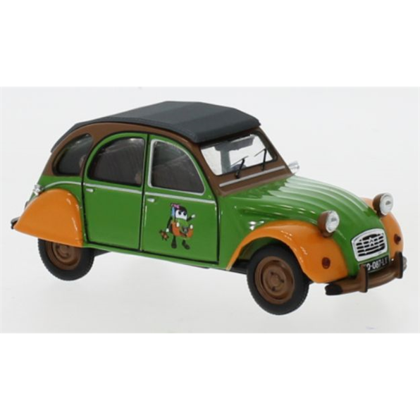 Citroen 2 CV Green/Orange 1978 'Deuchie'