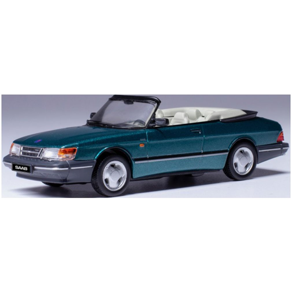Saab 900 Convertible Green