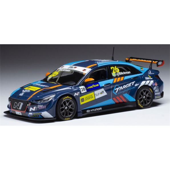 Hyundai Elantra N TCR #26 Target Comp WTCR Portugal 2021 J.Backman