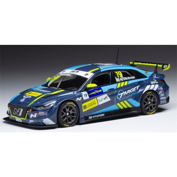 Hyundai Elantra N TCR #19 Target Comp WTCR Portugal 2021 A.Backman