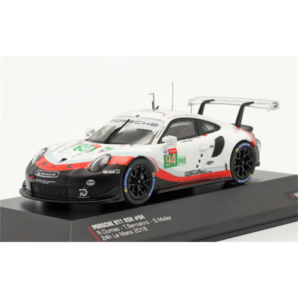 Porsche 911 (991) RSR GTE #94 24h Le Mans 2018 Dumas/Bernhard/Muller