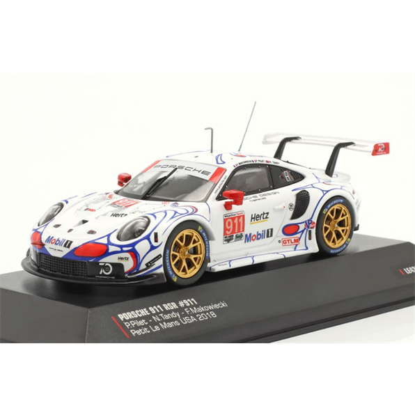 Porsche 911 (991) RSR #911 Class Winner Petit Le Mans 2018 Porsche GT Team