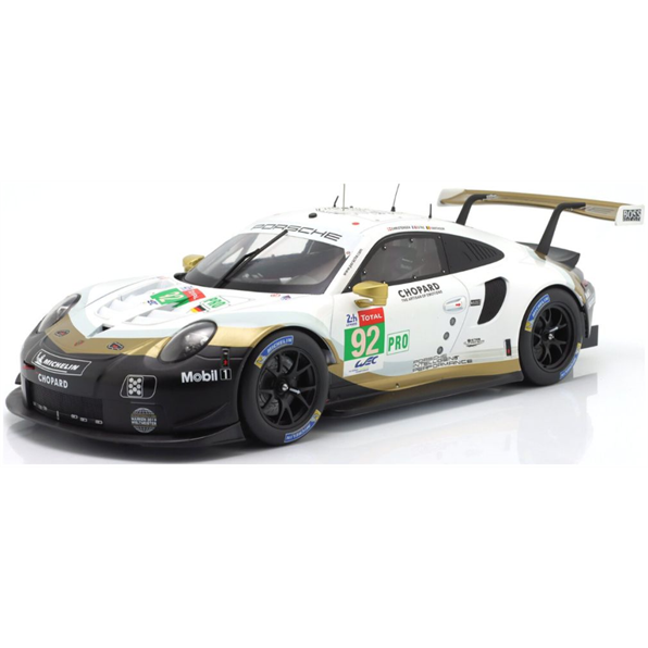 Porsche 911 (991) RSR #92 24h Le Mans 2019 Porsche GT Team Christensen/Estre/Vanthoor
