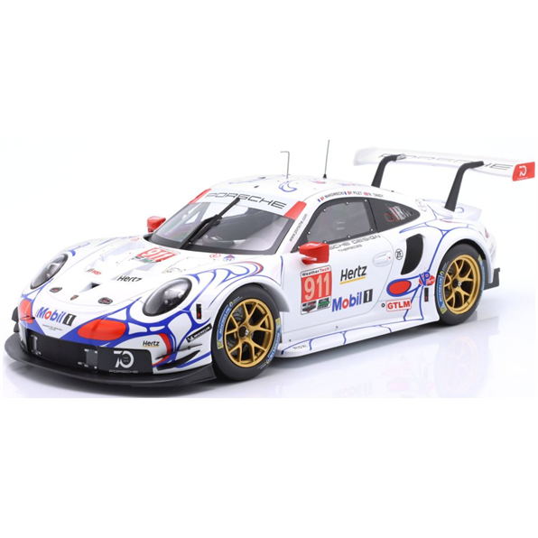 Porsche 911 (991) RSR #911 Class Winner Petit Le Mans IMSA 2018 Pilet/Tandy/Makowi