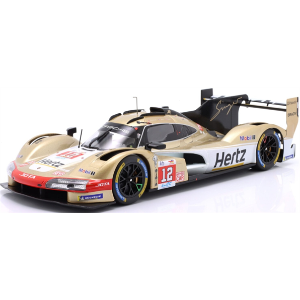 Porsche 963 #12 8th 24h Le Mans 2024 Hertz Team Jota Stevens/Nato/Ilott