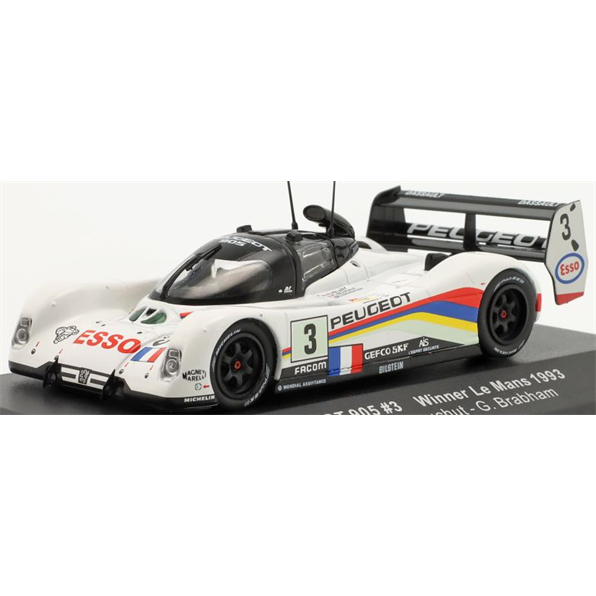 Peugeot 905 #3 Winner 24h Le Mans 1993 Helary/Bouchut/Brabham