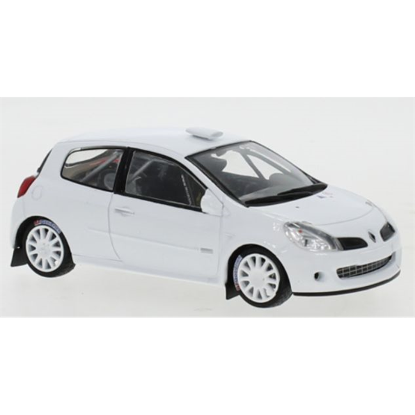 Renault Clio R3C White w/Extra Night Light Under Base