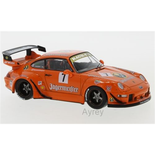 Porsche 911 RWB (993) RAUH-Welt Jagermeister, No.7