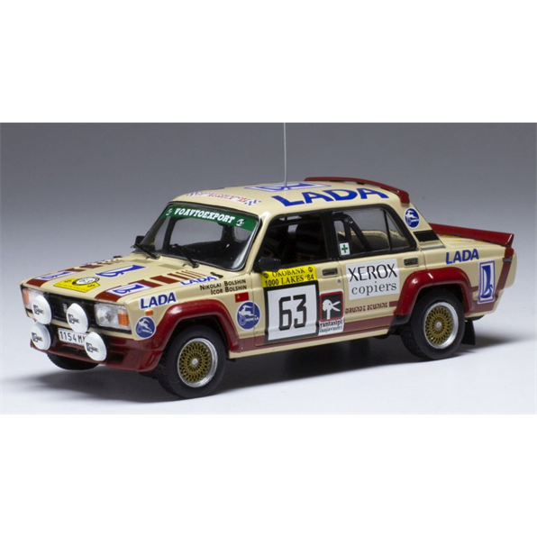 Lada 2105 VFTS #63 1000 Lakes Rallye 1984 N.Bolshikh/I.Bolshikh