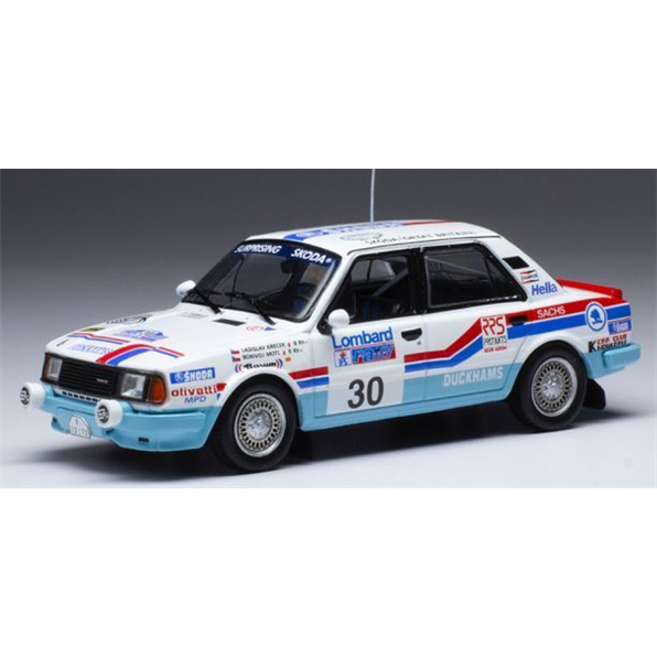 Skoda 130 L #30 RAC Rallye 1987 L.Krecek/ B.Motl