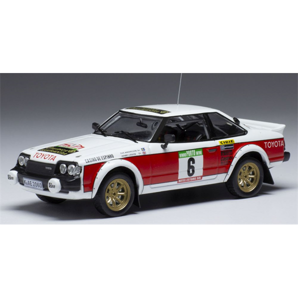 Toyota Celica 2000 GT (RA40) #6 Toyota Tea Portugal 1980 O.Andersson/H.Liddon