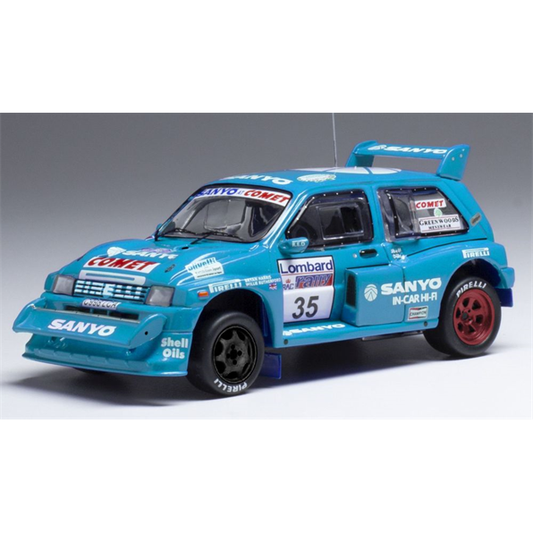 MG Metro 6R4 #35 RAC Rally 1986 W.Rutherford/B.Harris