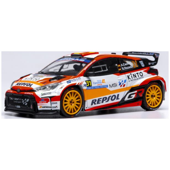 Toyota GR Yaris Rally2 Rally Islas Canaris 2025 #31 A.Cachon/A.Dumand