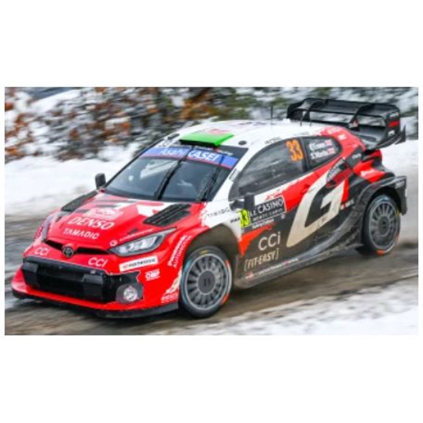 Toyota GR Yaris Rally1 Rallye Monte Carlo 2026 #33 E.Evans/S.Martin