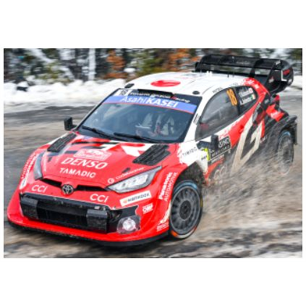 Toyota GR Yaris Rally1 Rallye Monte Carlo 2026 #18 T.Katsuta/A.Johnston