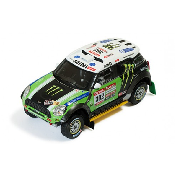 Mini All 4 Racing #302 Dakar12 Peterhansel ****CRACKED CASES****