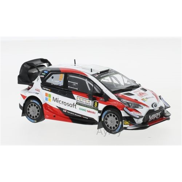 Toyota Yaris WRC, No.9, Rallye WM Italy E.Lappi/J.Ferm, 2018