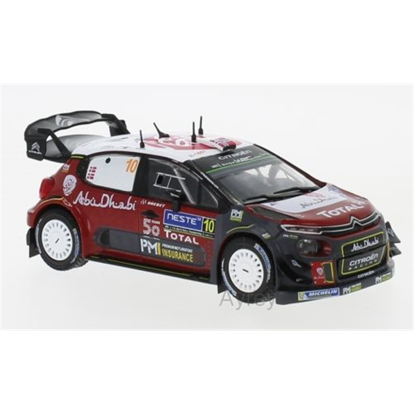 Citroen C3 WRC, No.10, Rallye WM Finland M.Ostberg/T.Eriksen, 2018