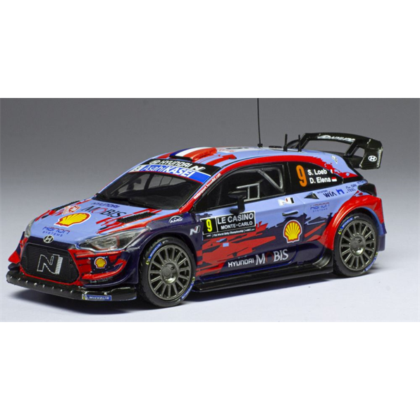 Hyundai i20 Coupe WRC #9 Monte Carlo 2020 S.Loeb/D.Elena