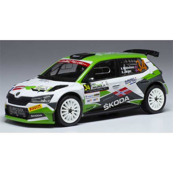 Skoda Fabia R5 Evo #34 WRC Rallye Monza 2020 A.Mikkelsen/A.Synnevaag