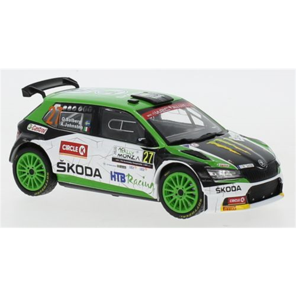 Skoda Fabia R5 Evo #27 WRC Rallye Monza 2020 O.Solberg/A.Johnston