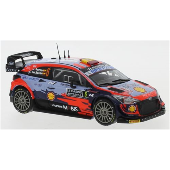 Hyundai i20 Coupe WRC #6 Rally Monte (LQ) Carlo 2021 D.Sordo/C.Del Barrio
