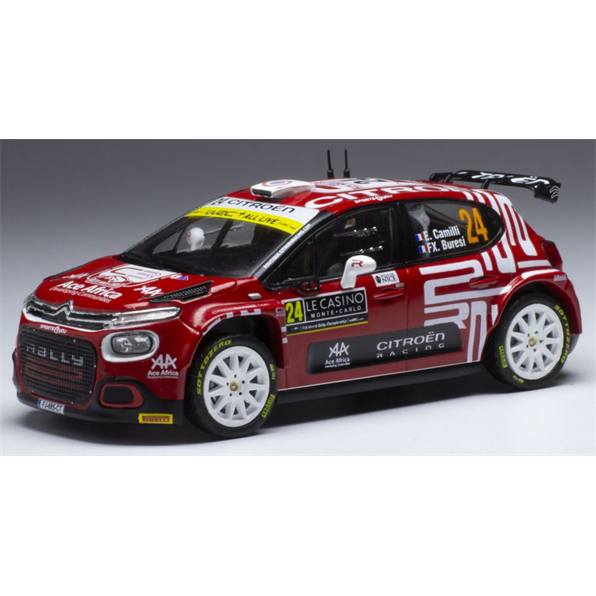 Citroen C3 Rally 2 #24 Rally Monte Carlo 2021 E.Camilli/F-X.Buresi