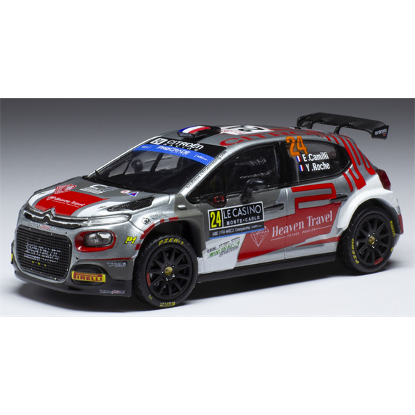 Citroen C3 Rally2 #24 WRC Monte Carlo 2022 E.Camilli/Y.Roche