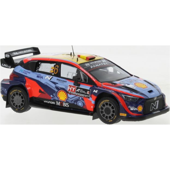 Hyundai i20 N Rally1 #6 WRC Rally Acropolis 2022 D.Sordo/C.Carrera