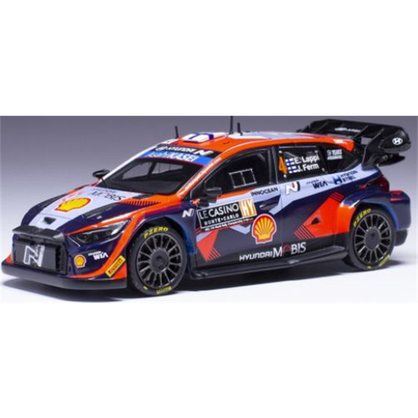 Hyundai i20 N #4 WRC1 Rally Monte Carlo 2023 E.Lappi/J.Ferm