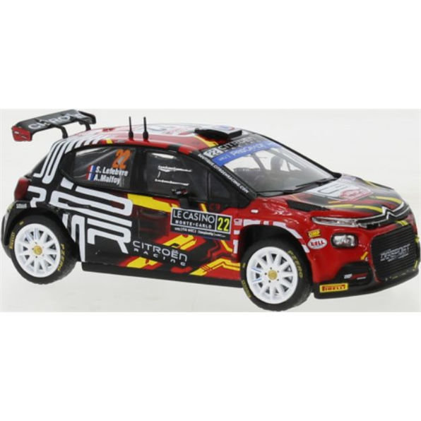 Citroen C3 #24 WRC2 Rally Monte Carlo 2023 S.Lefebvre/A.Malfoy