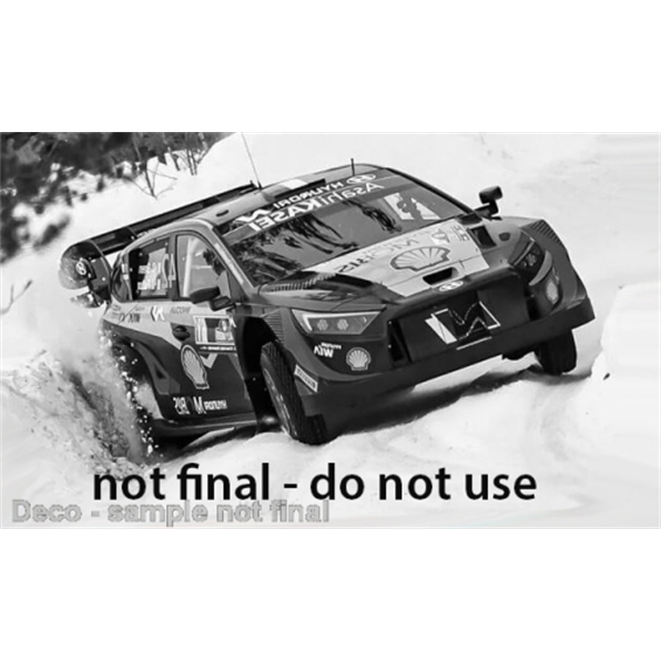 Hyundai i20 N #42 WRC1 Rally Schweden 2023 C.Breen/J.Fulton