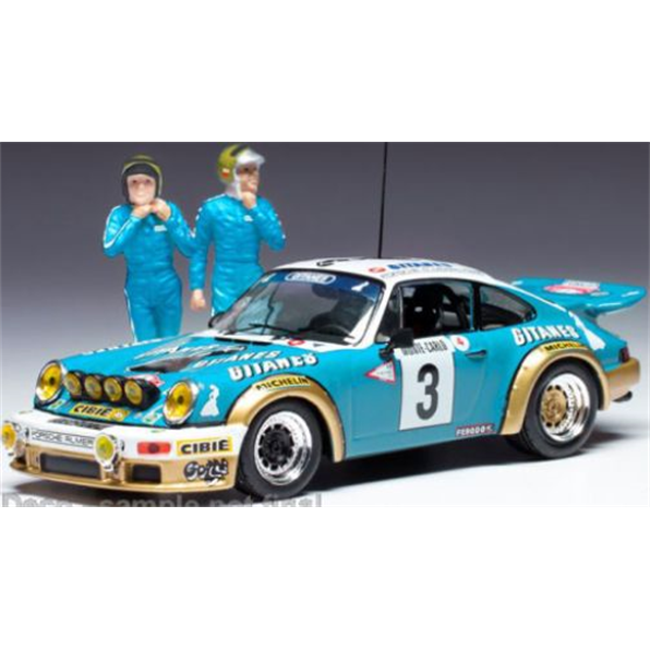 Porsche Carrera RS #3 Monte Carlo 1978 Winner Serie 1 w/Figures Nicolas/Laverne