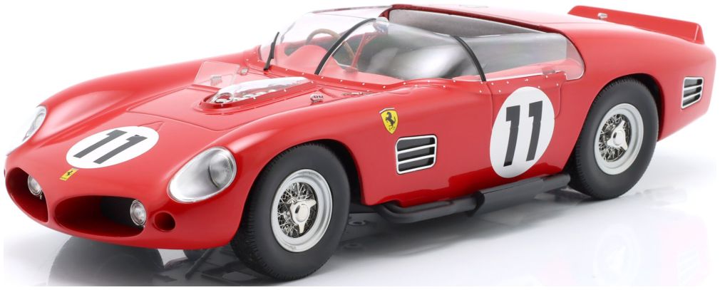 BBR Ferrari 250 TRI 24H Le Mans 1961 1/18 – Rouge – Modèle Neuf BBRC1804