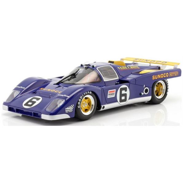 Ferrari 512M Sunoco #6 3rd 24h Daytona 1971 Donohue/Hobbs