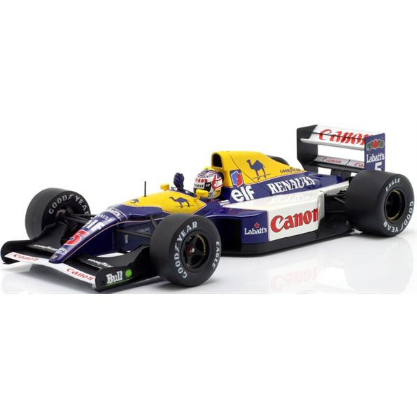 Williams FW14 #5 Nigel Mansell Winner British GP F1 1991