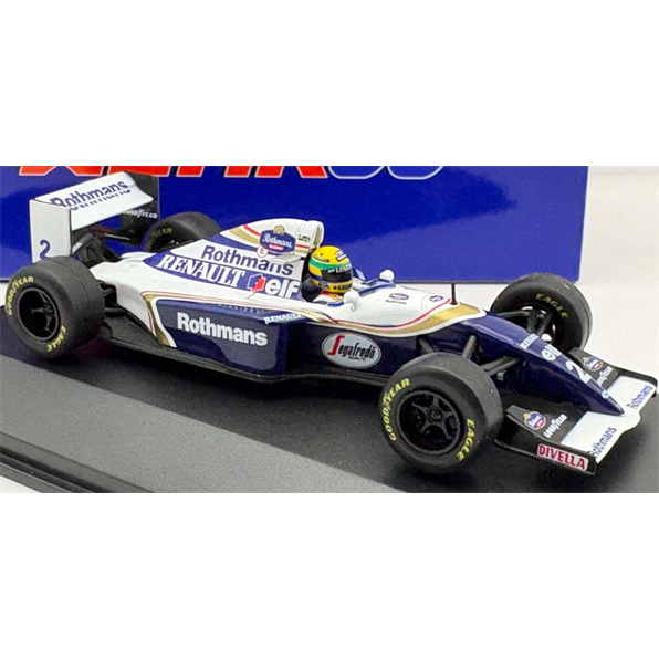 Williams Renault FW16 Rothmans #2 Ayrton Senna Pole Brazilian GP 1994