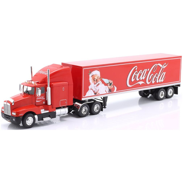 Kenworth T600 Semi-Trailer Truck Coca-Cola 1986 Red