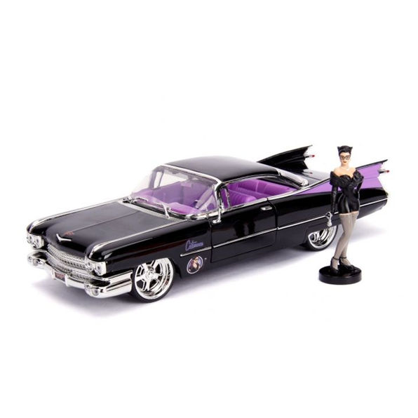 Cadillac 1959 w/Catwoman Figure