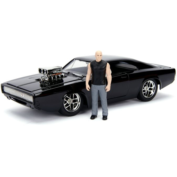 BNC Dodge Charger DIECAST Kit w/Dom Figure