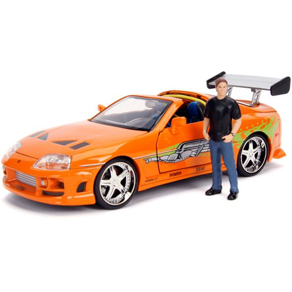 BNC Toyota Supra DIECAST Kit w/Brian Figure