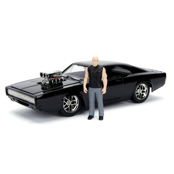 FF 1970 Dodge Charger R/T w/Dominic Toretto Figure