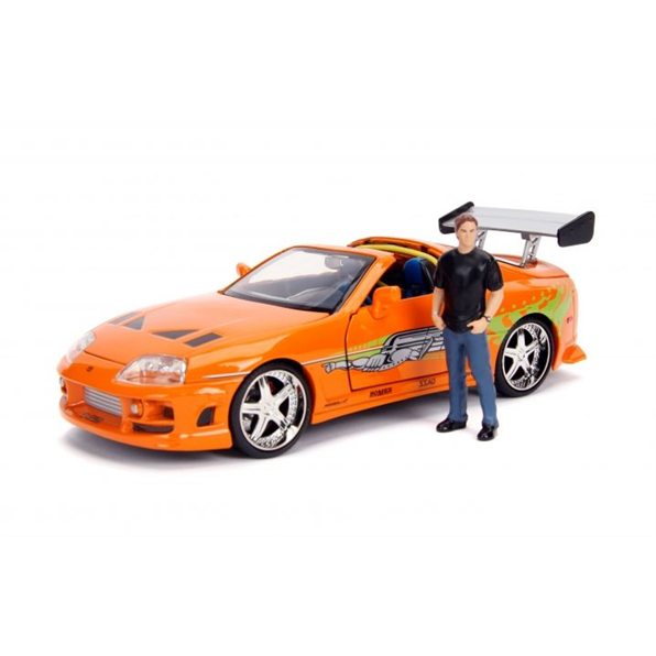 FF 1994 Toyota Supra Mk IV With Brian O'Conner Figure