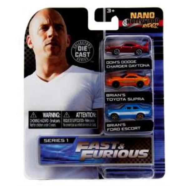 NANO Fast and Furious #2 3 Car Set