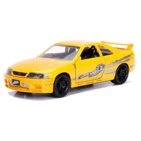 FF Leon's 1995 Nissan Skyline GT-R R33 Yellow