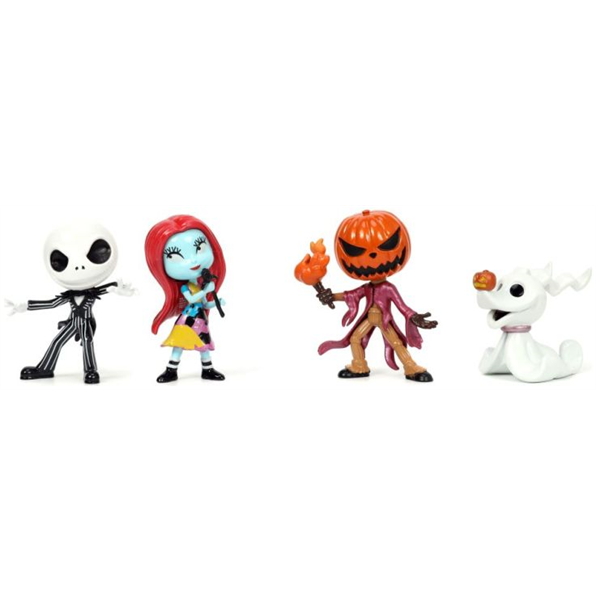 Disney Night Before Christmas Metal Figure 4 Pack