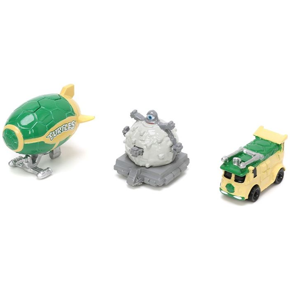 NANO Teenage Mutant Ninja Turtles 3 Vehicle Set