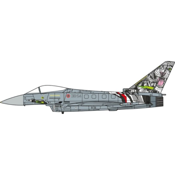 Eurofighter EF-2000 Typhoon S Italian Air Force 351 Sqd Tiger Meets 2021