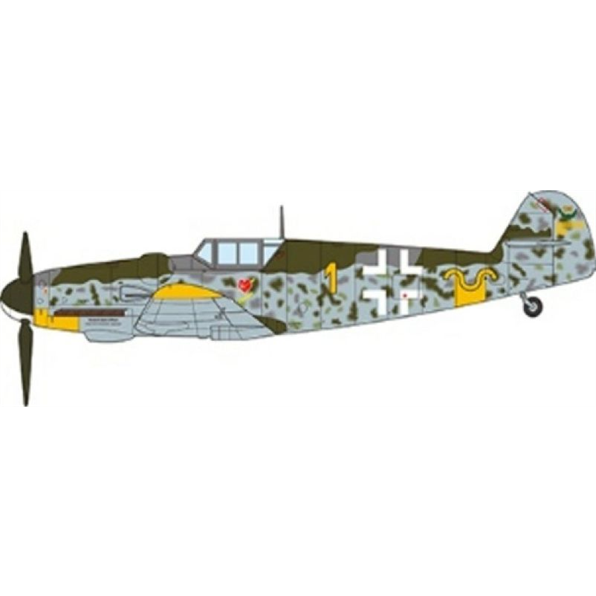 BF 109G-6 Erich Hartmann Luftwaffe JG 52 1943