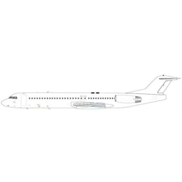 Fokker 100 (Blank) with Stand